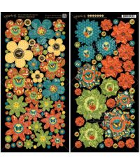 Flowers - Die-Cuts Sheet