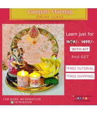 Ganpati Mandap Class With Kit (Online Class)