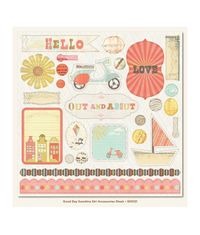 Good Day Sunshine Girl Cardstock Die-Cuts 12