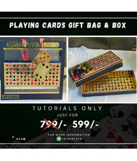 Playing Cards Gift Bag N Box Course (Tutorial Only)