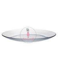 Transparent Glass Plate - 19 cm