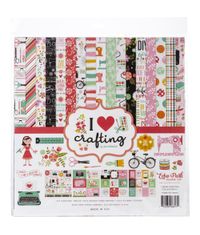 I Heart Crafting Paper Pack 12"x12"