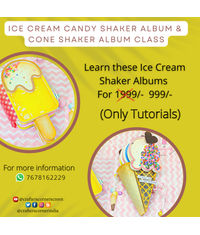 Ice Candy & Cone Shaker Album Class (Tutorial Only)