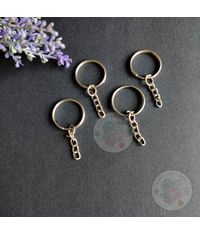 Key Chain Ring - Silver