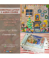Christmas & Jinnie Layout & Album Course (Tutorial Only)