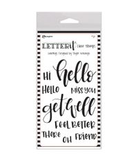 Greetings - Clear Stamp