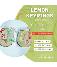 Lemon Keyrings Kit With Die