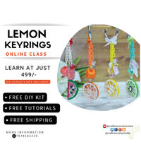 Lemon Keyrings Kit