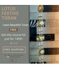 Lotus Festive Toran Kit With Dies Combo