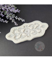 Long Swirl Motif - Silicon Mould