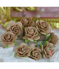 Micro Roses - Dull Brown