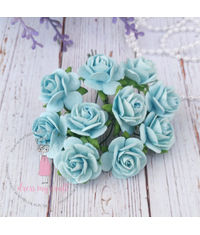 Micro Roses - Sky Blue