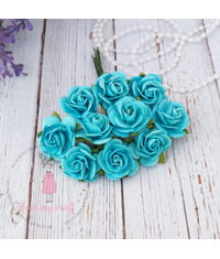 Micro Roses - Firozi Blue