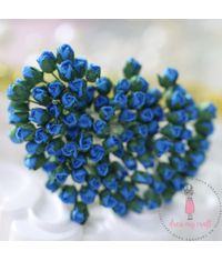 Micro Mini Rose Buds - Blue