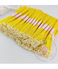 Micro Mini Thread Pollen - Yellow White - Wholesale Pack