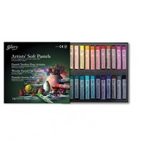 Artists' Soft Pastels - 24 Assorted Colors