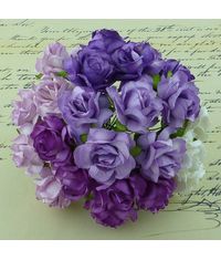 Wild Rose Combo - Purple/Lilac/White