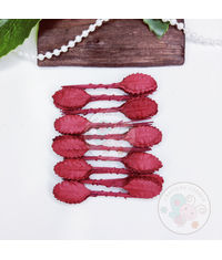 Micro Rose Leaves - Maroon