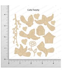 Cutie Tweety - Chipboard