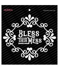 Home Decor-Bless Stencil