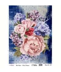 Rice Decoupage Paper - A3 Size (Model No 739)