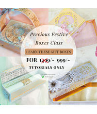 Precious Festive Boxes Class (Tutorials Only)