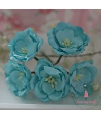 Poppy Rose - Blue