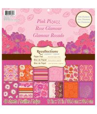 Pink Pizzazz 12" x 12" Paper Pad