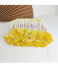 Pointed Thread Thick Pollen - Yellow & White - Wholesale Pack