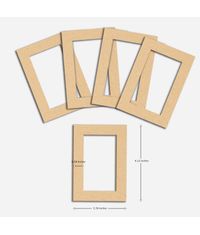 Rectangle Frames - Small (Pack of 5)