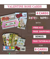 Valentine Rose Cards Course