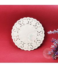 Paper Doilies - 4.5" Round White 50/Pkg #1