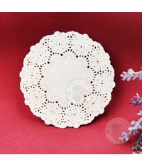 Prima Marketing Paper Doilies 4-inch 100Pkg-Round India