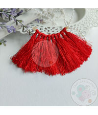 Red - Silk Thread Tassels 