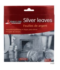 Silver Leaves 15 X 15 cm Pack Of 25 Leaves