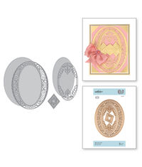 Shapeabilities Bella Luce Oval Etched Die