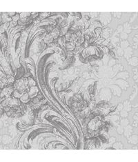 Napkin - Baroque Style Silver (Decoupage Napkin)