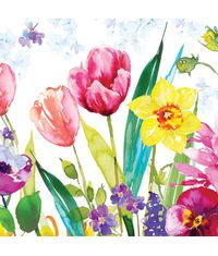 Napkin - Tulips Lea (Decoupage Napkin)