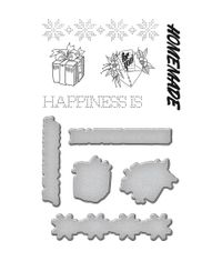 Happiness - Die & Stamp Set