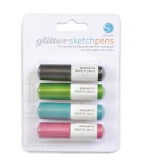 Silhouette Sketch Pens 4/Pkg - Glitter