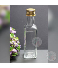 Square Shape Glass Bottle