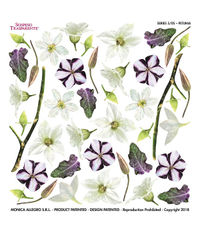 Petunia - Printed Plastic sheet