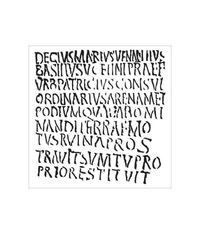 Roman Letters - Stencils