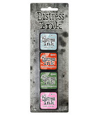 Kit 16 - Tim Holtz Distress Mini Ink Pads 4/Pkg