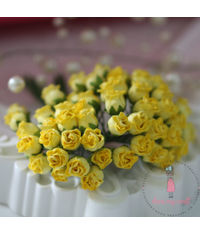 Twisted Rose Buds - Yellow