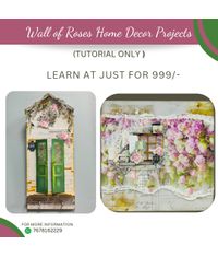 Wall Of Roses Home Decor Projects (Tutorial Only)