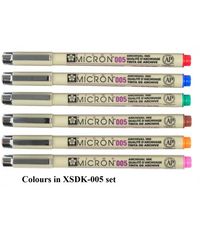 Micron Assorted Colors 005 - Set of 6