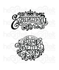 Elegant Especially for You Cling Stamp Set