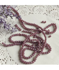 Real Stone Beads - Mauve