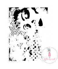 Abstract Lady - Stencil